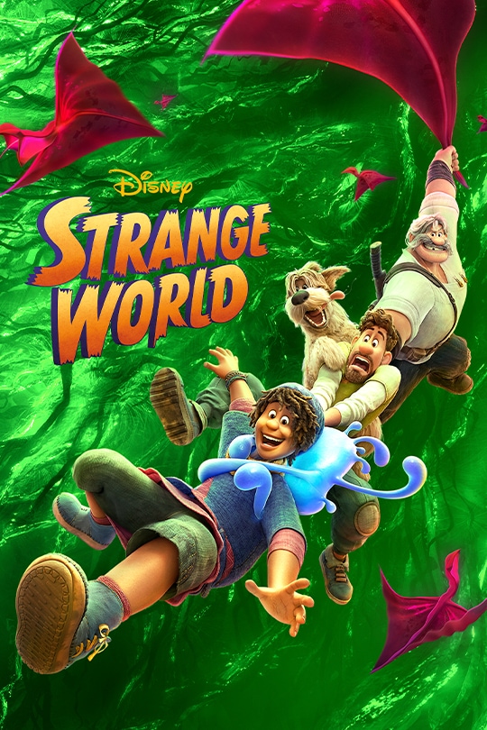 Elokuvan Strange World juliste