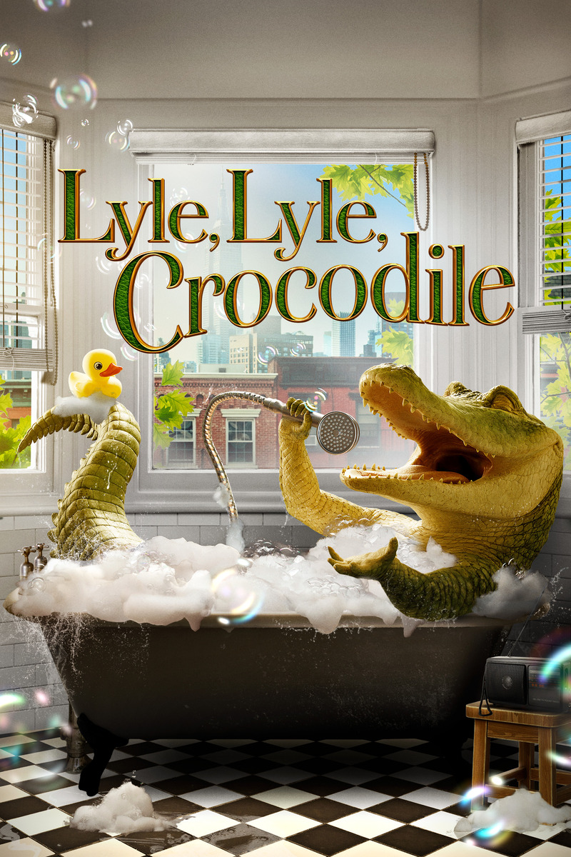 Ystäväni krokotiili elokuvan juliste, englanniksi Lyle, Lyle Crocodile