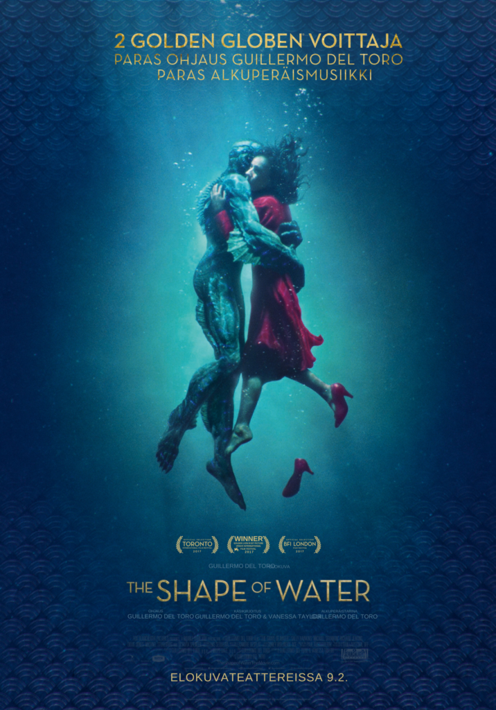 The Shape of Water elokuvan juliste