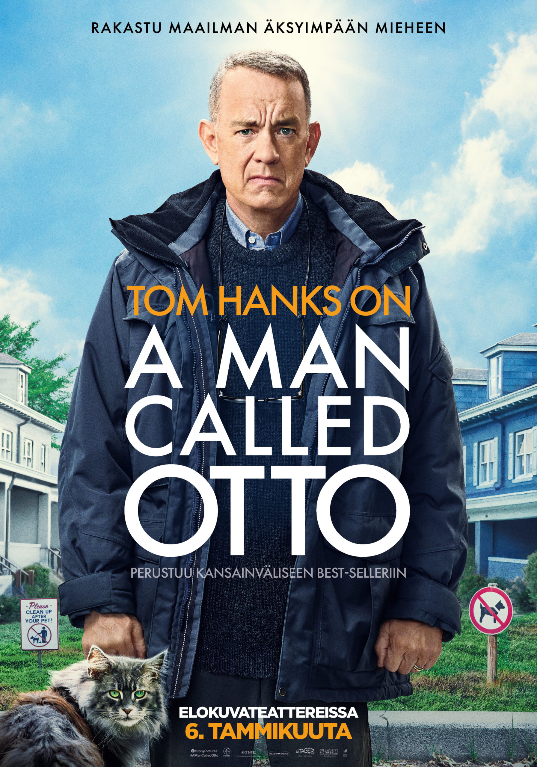 A Man Called Otto elokuvan juliste