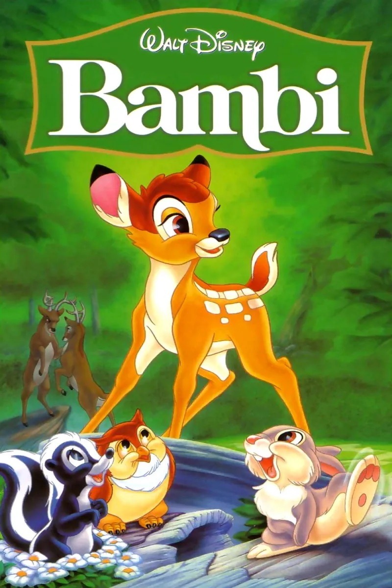 Bambi elokuvan juliste