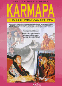 Karmapa Jumaluuden kaksi tietä elokuvan juliste.