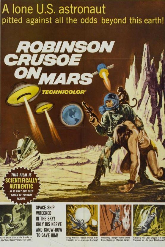 ROBINSON CRUSOE ON MARS (1964)