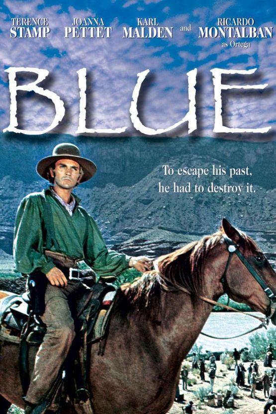 Blue poster