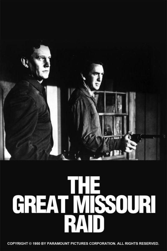 The Great Missouri Raid poster