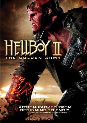 Hellboy 2: Kultainen armeija poster