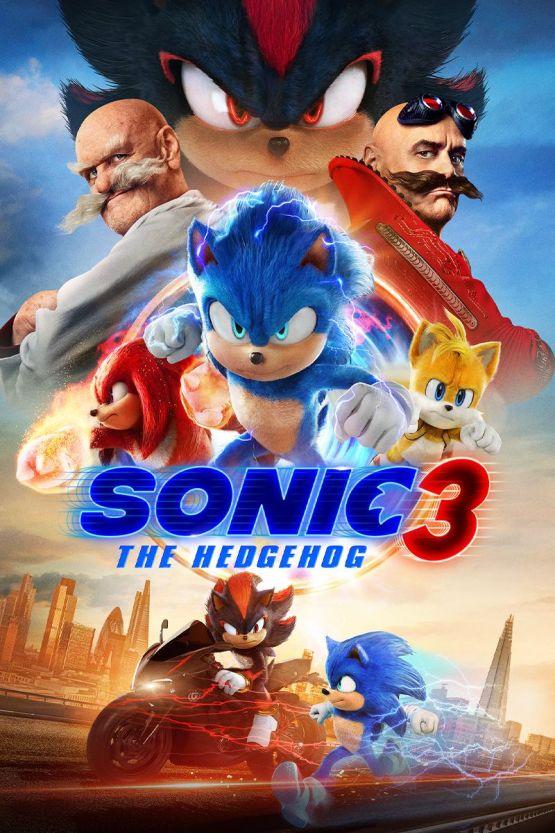 Sonic the Hedgehog 3 poster