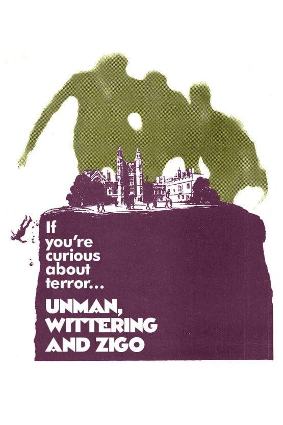 Unman, Wittering and Zigo poster